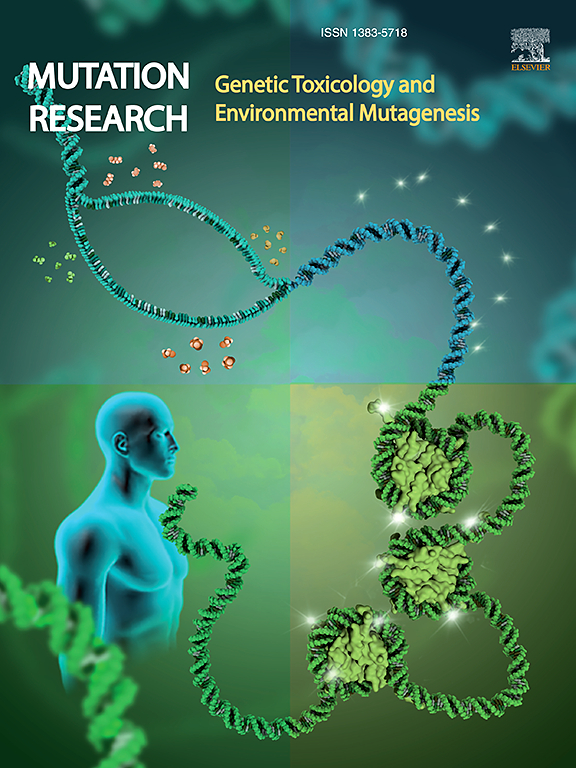 Mutation research. Genetic toxicology and environmental mutagenesis